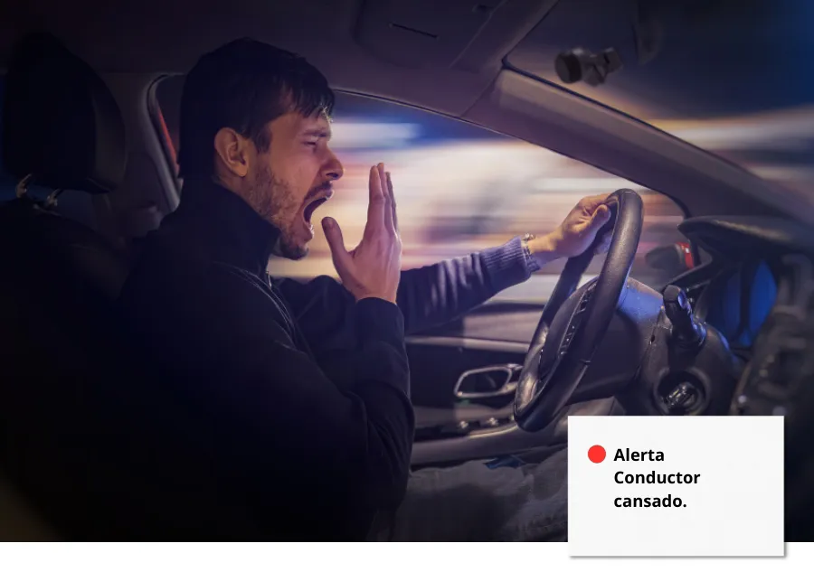 Monitoreo inteligente del conductor en tiempo real